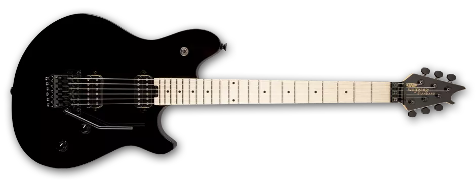 Wolfgang Standard Electric Guitar - Maple Neck in Black