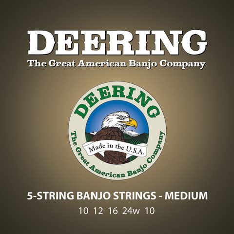 5-String Banjo Strings - Medium