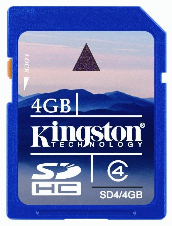 4GB SDHC Card