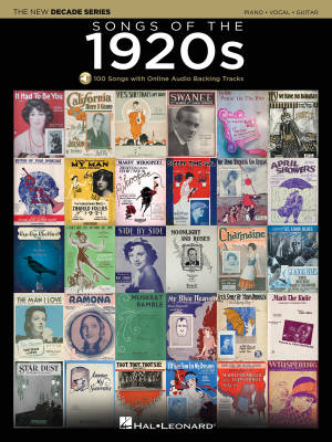 Hal Leonard - Songs Of The 1920s - Piano/Vocal/Guitar - Book/Online Audio