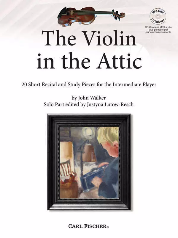 The Violin in the Attic - Walker/Lutow-Resch - Violin/Piano - Book/CD