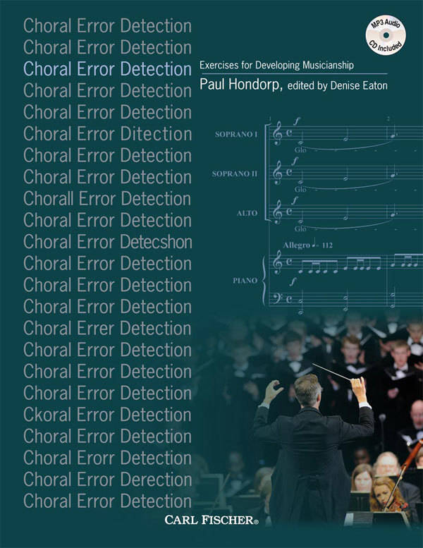 Choral Error Detection: Exercises for Developing Musicianship - Hondorp/Eaton - Book/CD