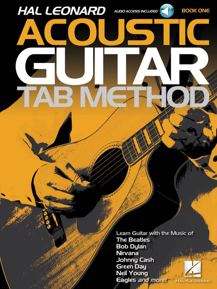 Hal Leonard Acoustic Guitar Tab Method - Book 1 - Book/Audio Online