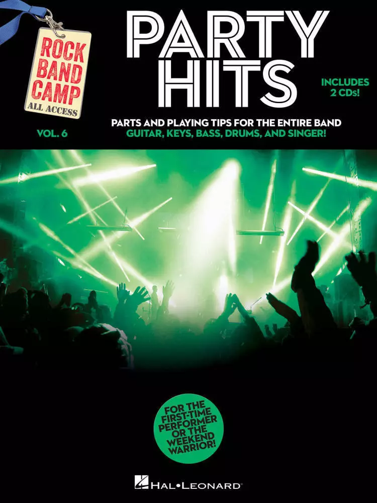 Party Hits - Rock Band Camp Volume 6 - Book/2 CDs