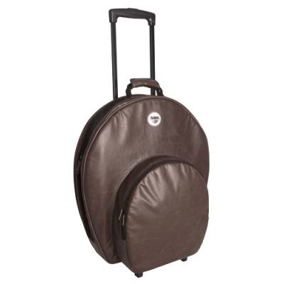 Pro Cymbal Bag with Wheels, 24\'\' - Vintage Brown