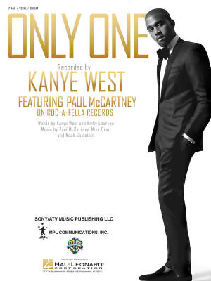 Only One - West /Lauryen /McCartney /Dean /Goldstein - Piano/Vocal/Guitar - Sheet Music