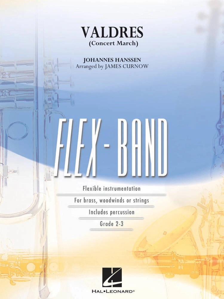 Valdres (Concert March) - Hanssen/Curnow - Concert Band/(Flex) - Gr. 2-3