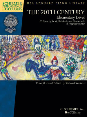 The 20th Century - Elementary Level - Bartok /Kabalevsky /Shostakovich - Piano - Book