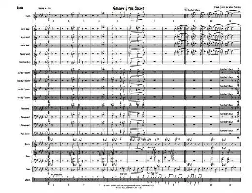 For Sammy and the Count - Carubia - Jazz Ensemble - Gr. 3