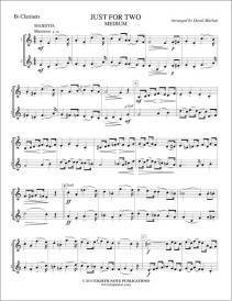 Just For Two - Medium - Various/Marlatt - 2 Clarinets