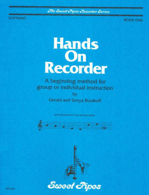 Hands On Recorder, Book 1 - Burakoff - Recorder - Book