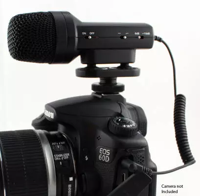 Deluxe Stereo DSLR Video Mic