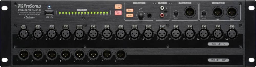 16-Channel Rackmounted StudioLive AI Mixer