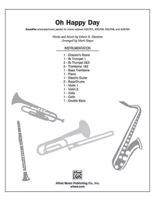Oh Happy Day - Hawkins/Hayes - SoundPax (Instrumental Accompaniment Parts)