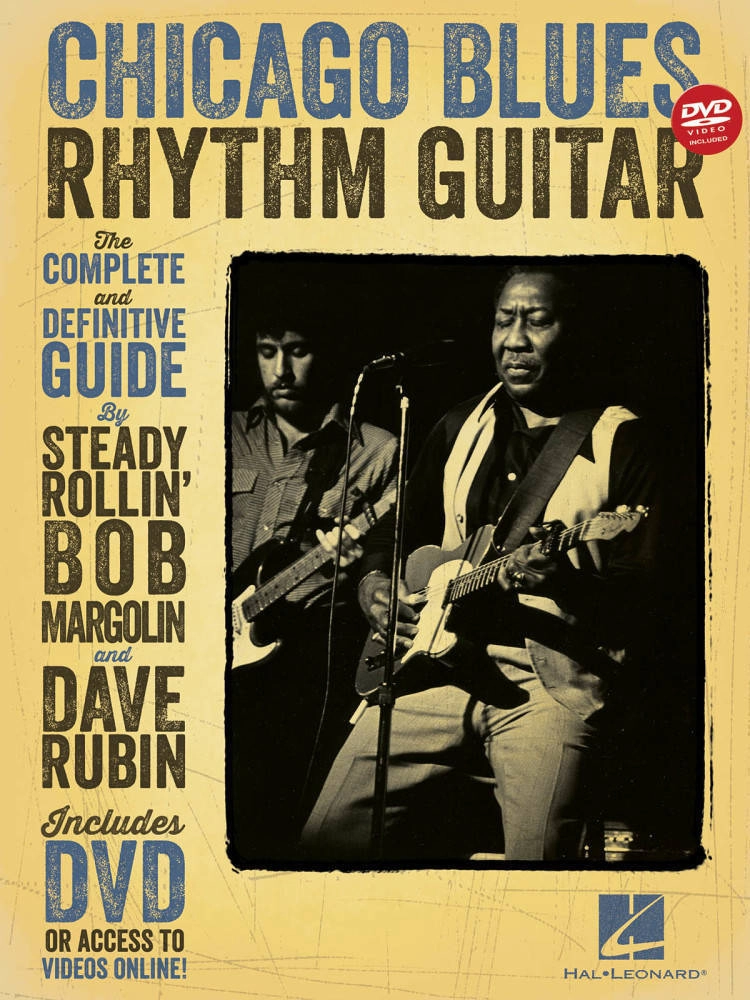 Chicago Blues Rhythm Guitar - Margolin/Rubin - Book/DVD