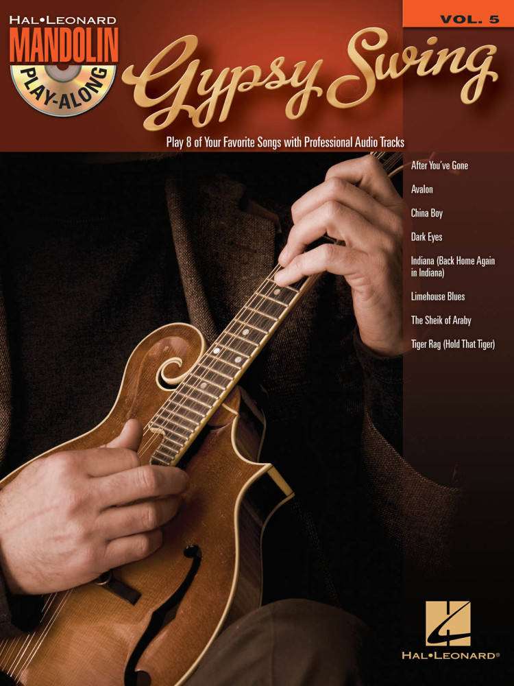 Gypsy Swing: Mandolin Play-Along Volume 5 - Book/CD