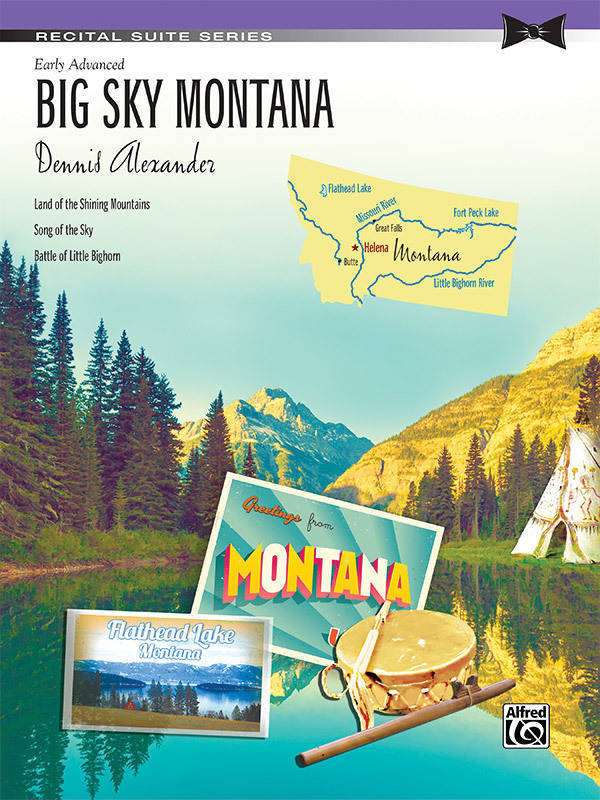 Big Sky Montana - Alexander - Early Advanced Piano