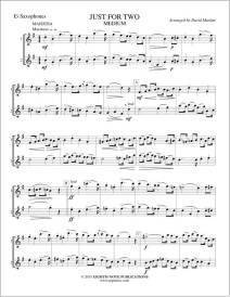 Just For Two - Medium - Various/Marlatt - 2 Alto Saxophones
