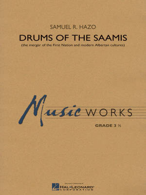 Hal Leonard - Drums Of The Saamis -  Hazo - Concert Band - Gr. 3.5