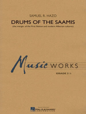 Hal Leonard - Drums Of The Saamis -  Hazo - Concert Band - Gr. 3.5