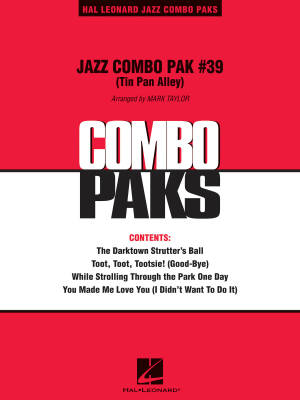 Jazz Combo Pak #39 (Tin Pan Alley) - Taylor - Jazz Combo/Audio Online - Gr. 3