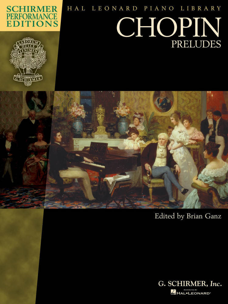 Preludes - Chopin/Ganz - Solo Piano - Book