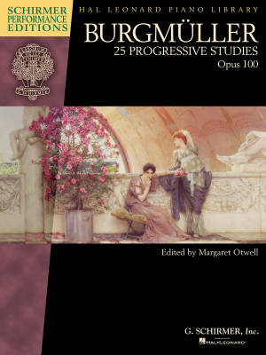 G. Schirmer Inc. - 25 Progressive Studies, Opus 100 - Burgmuller/Otwell - Piano - Book