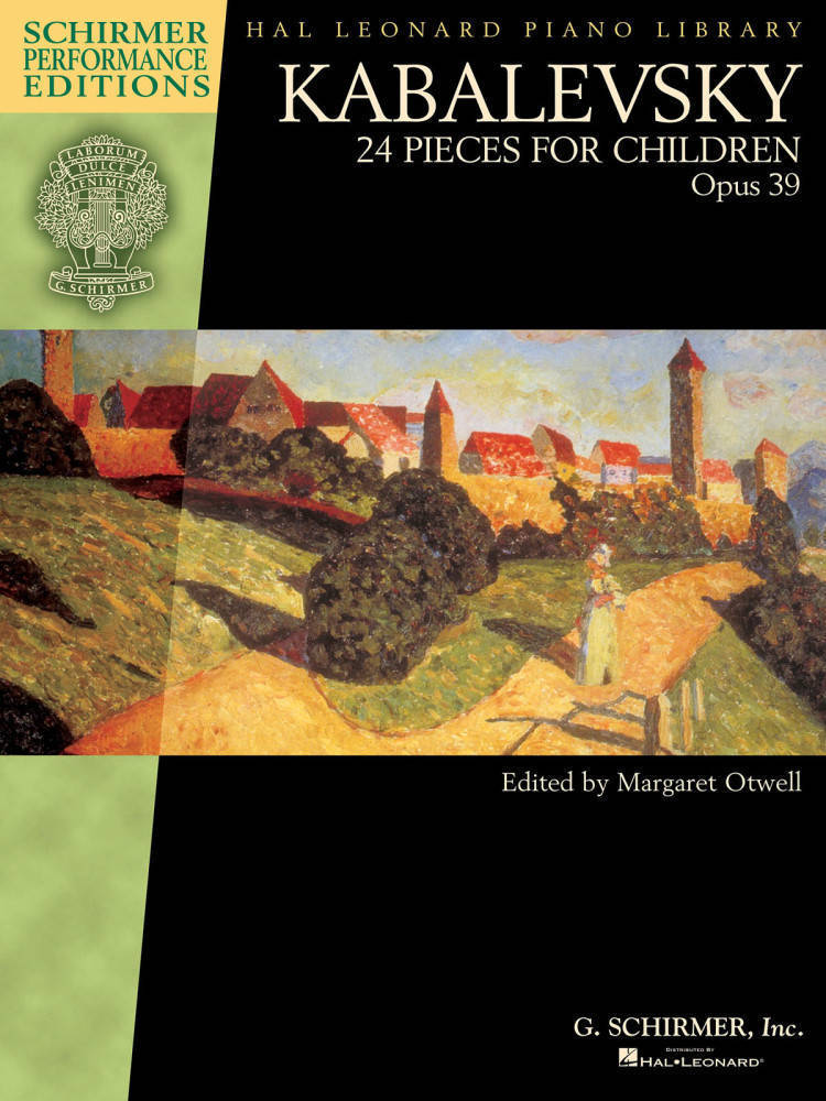 24 Pieces for Children, Opus 39 - Kabalevsky/Otwell - Piano - Book