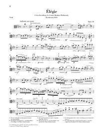 Elegie op. 30 for Viola and Piano - Vieuxtemps /Jost /Schilde /Zimmermann - Viola/Piano