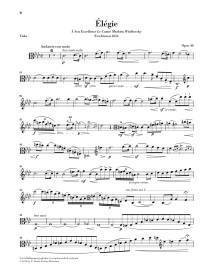 Elegie op. 30 for Viola and Piano - Vieuxtemps /Jost /Schilde /Zimmermann - Viola/Piano