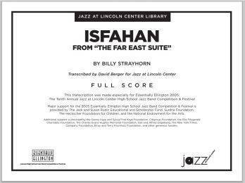 Isfahan (from The Far East Suite) - Strayhorn - Jazz Ensemble - Gr. 3.5