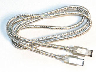 Link Audio 6-Pin FireWire Cable - 15 foot
