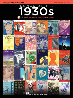 Hal Leonard - Songs Of The 1930s - Piano/Vocal/Guitar - Book/Online Audio