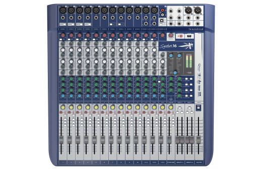 16 Channel Analog Mixer with Lexicon Effects and USB