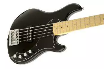 Squier Deluxe Dimension Bass V - Black, Maple