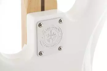 Dee Dee Ramone Precision Bass - Olympic White, Maple