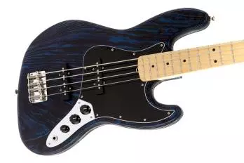 LTD Ed. Sandblasted Jazz Bass with Ash Body, Crimson Red, Maple