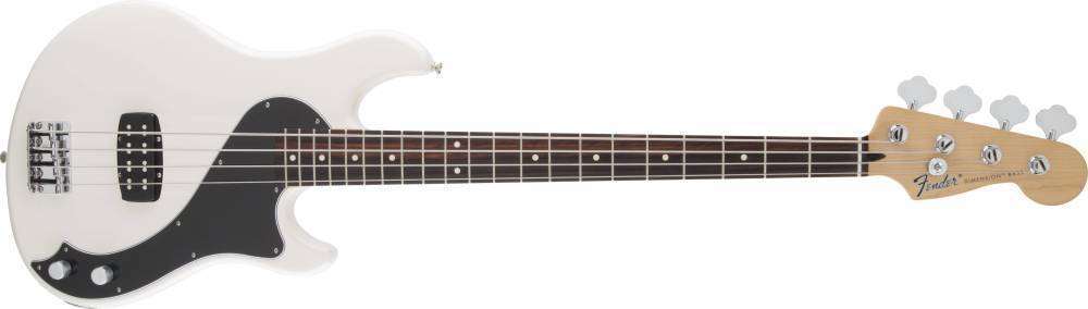 Standard Dimension Bass IV -Olympic White, Rosewood