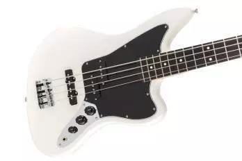 Standard Jaguar Bass - Olympic White, Rosewood