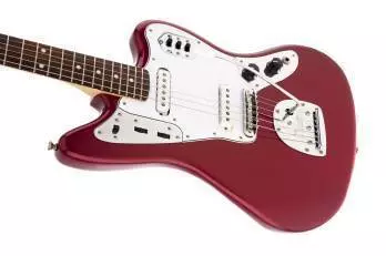 Road Worn 60\'s Jaguar, Candy Apple Red, Rosewood