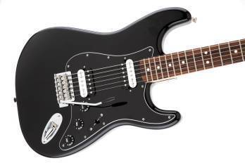 Fender Standard Stratocaster HH, Black, Rosewood | Long