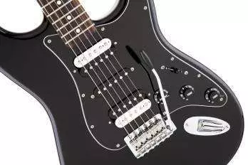 Standard Stratocaster HSH, Black, Rosewood