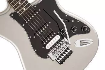 Standard Stratocaster HSS with Floyd Rose, Ghost Silver, Rosewood