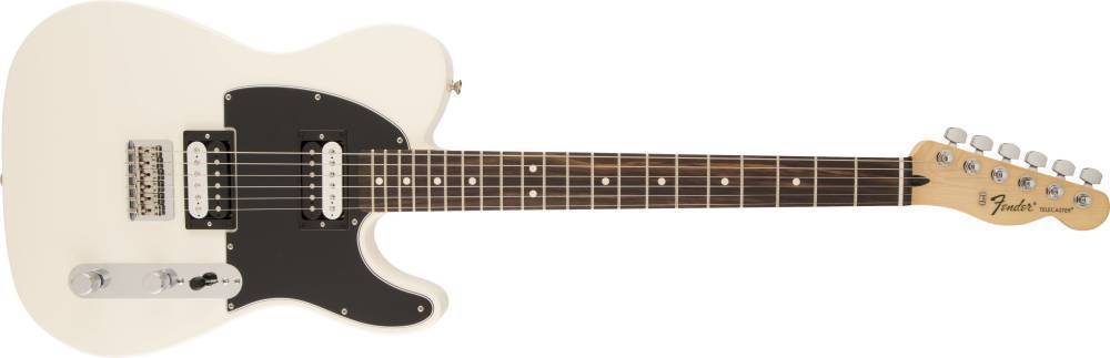 Fender Standard Telecaster HH, Olympic White, Rosewood | Long