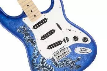 Special Edition David Lozeau Art Stratocaster, Dragon, Maple