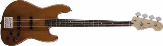 Deluxe Active Jazz Bass Natural Okoume