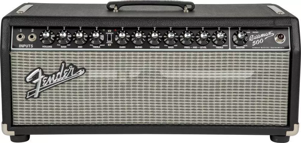 Bassman 500 Head - Black/Silver