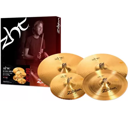 ZHT 390 Box Set - 14\'\' Hi-Hats, 17\'\' Crash, 20\'\' Ride, 16\'\' China
