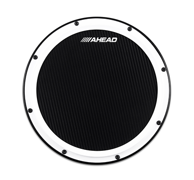 Ahead - White S-Hoop Marching Pad with Snare Sounds - 14