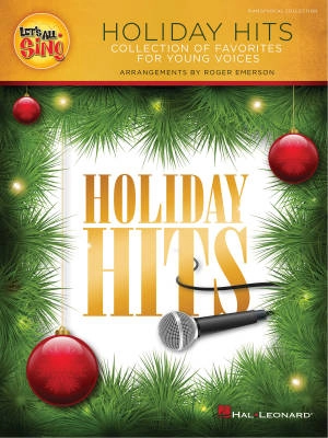 Hal Leonard - Lets All Sing Holiday Hits (Collection) - Emerson - Piano/Vocal
